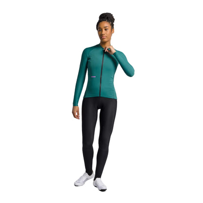 Maglia SPORTFUL SUPERNOVA da donna a maniche lunghe verde