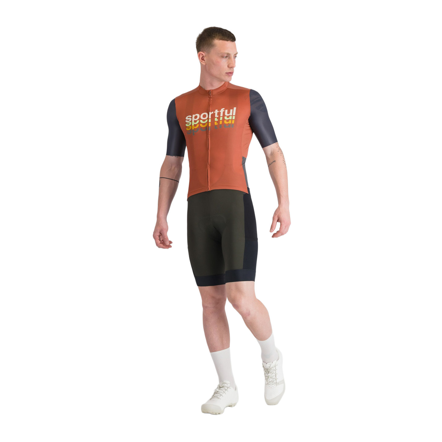 SPORTFUL Maglia a maniche corte SUPERGIARA 2 LOGO Arancione