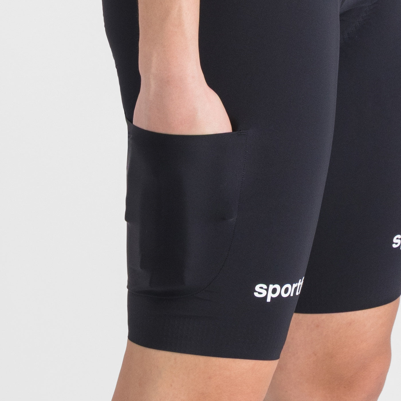 SPORTFUL G-SUIT donna a maniche corte nero/viola