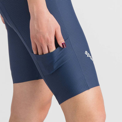 Salopette Corto con Bretelle SPORTFUL HYPEREPIC Donna Blu