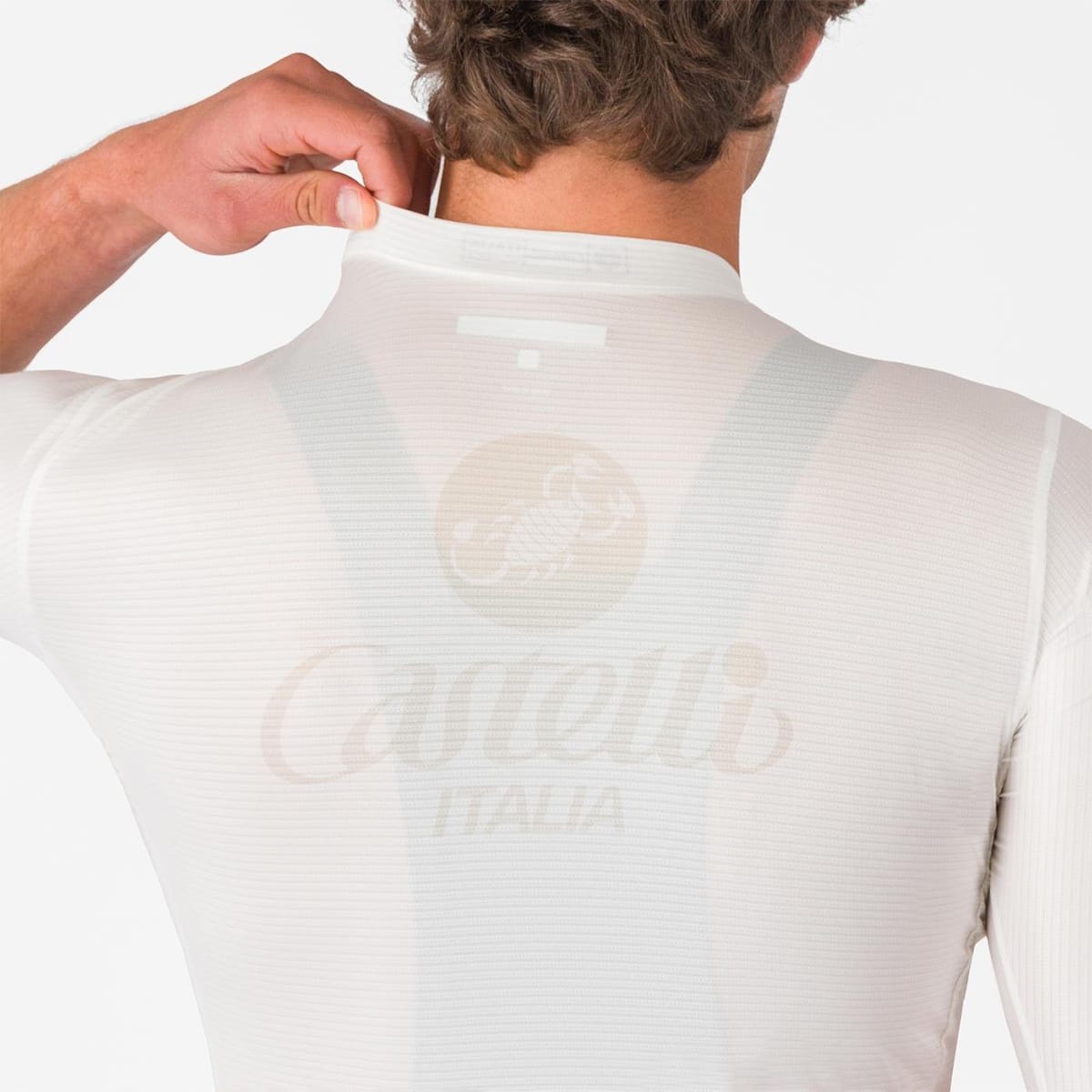 CASTELLI ESPRESSO 50° ANNIVERSARIO Maglia manica corta bianca