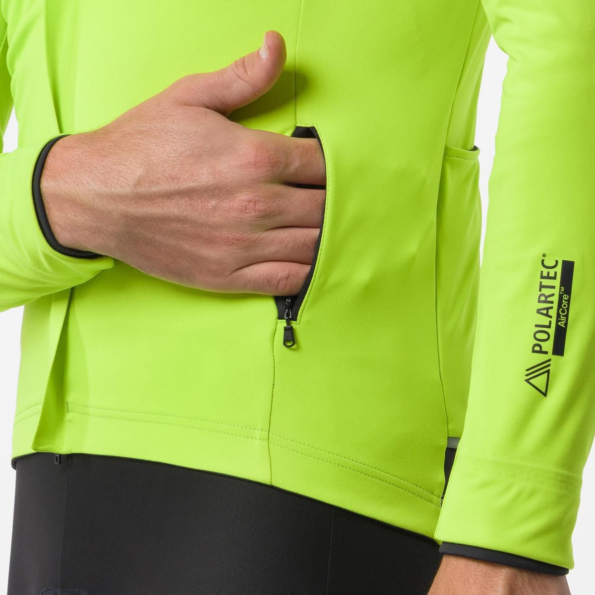 Giacca CASTELLI ALPHA 150 ELECTRIC Giallo/Nero