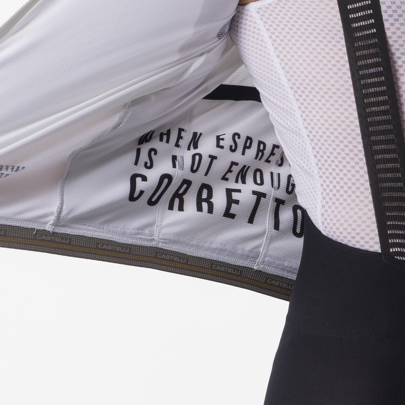 CASTELLI CORRETTO Maglia a maniche corte avorio/argilla