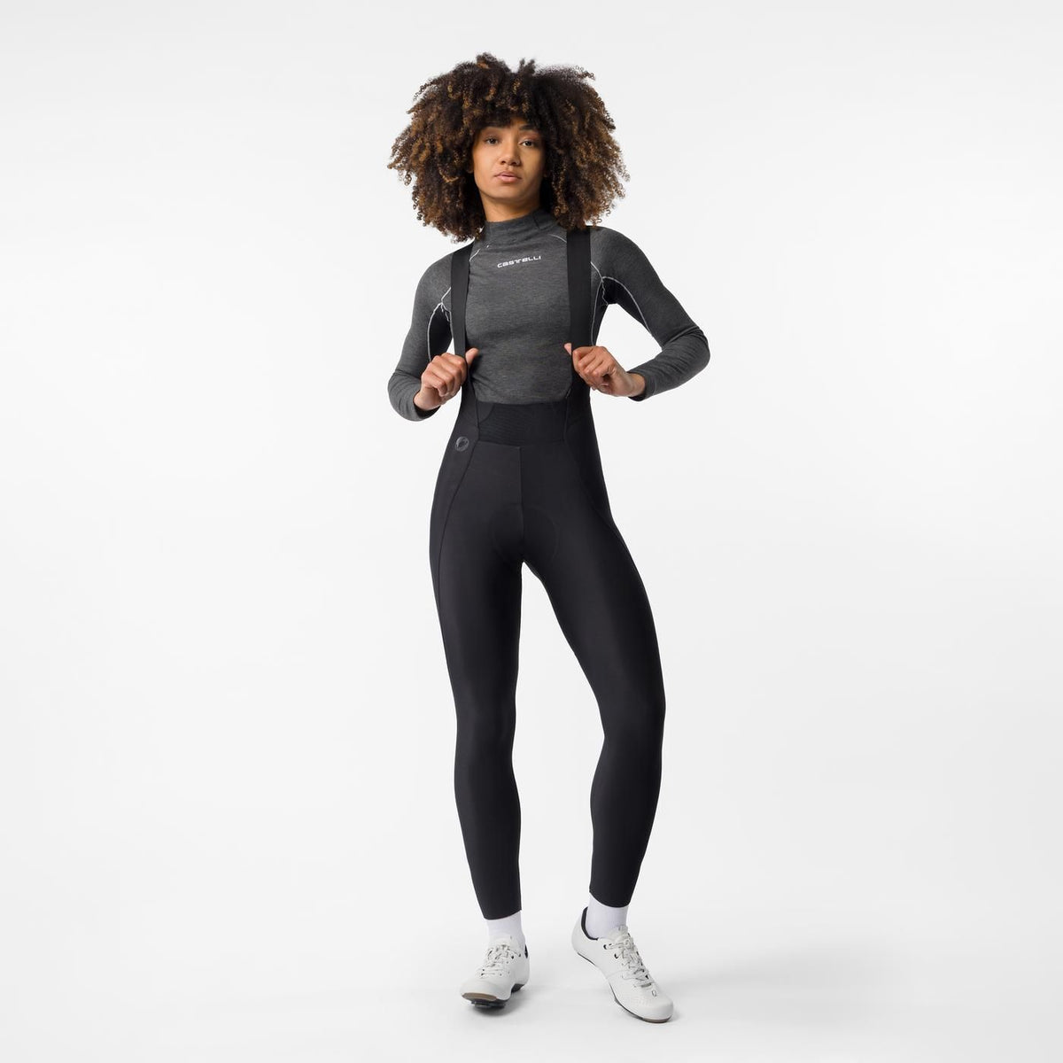 Salopette Lunga CASTELLI ESPRESSO 2 DT Donna Nero