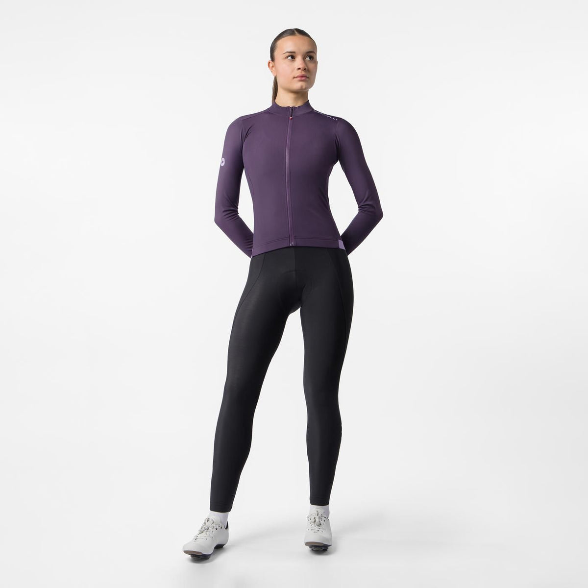 Maglia CASTELLI ESPRESSO THERMAL 2 Donna Blu Navy