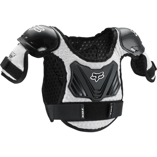 Pettorina FOX PEEWEE TITAN ROOST Junior Nero/Argento