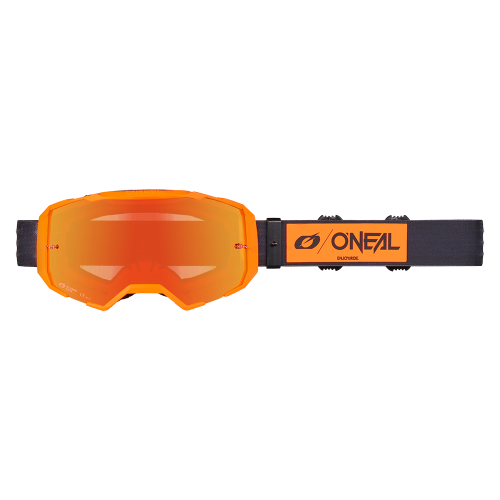 Maschera O'NEAL B-22 CORE Nero/Arancione Radiium