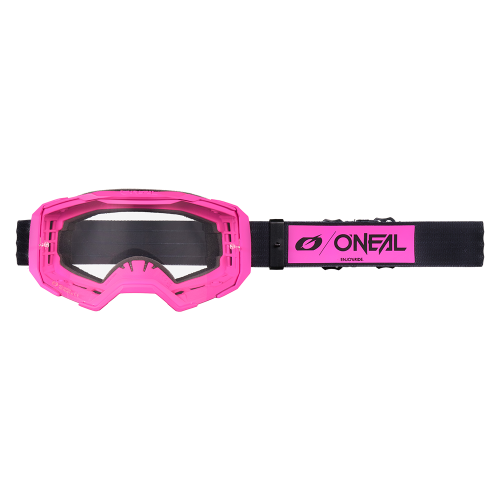 Maschera O'NEAL B-22 CORE Nero/Rosa