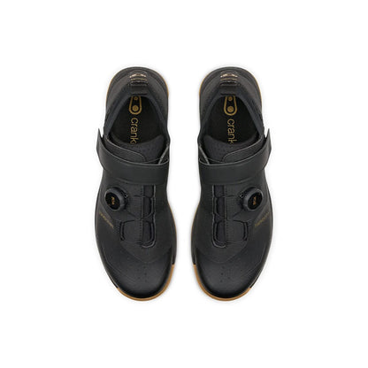 Scarpe MTB CRANKBROTHERS MALLET TRAIL BOA CLIP nere/oro — vista dall’alto