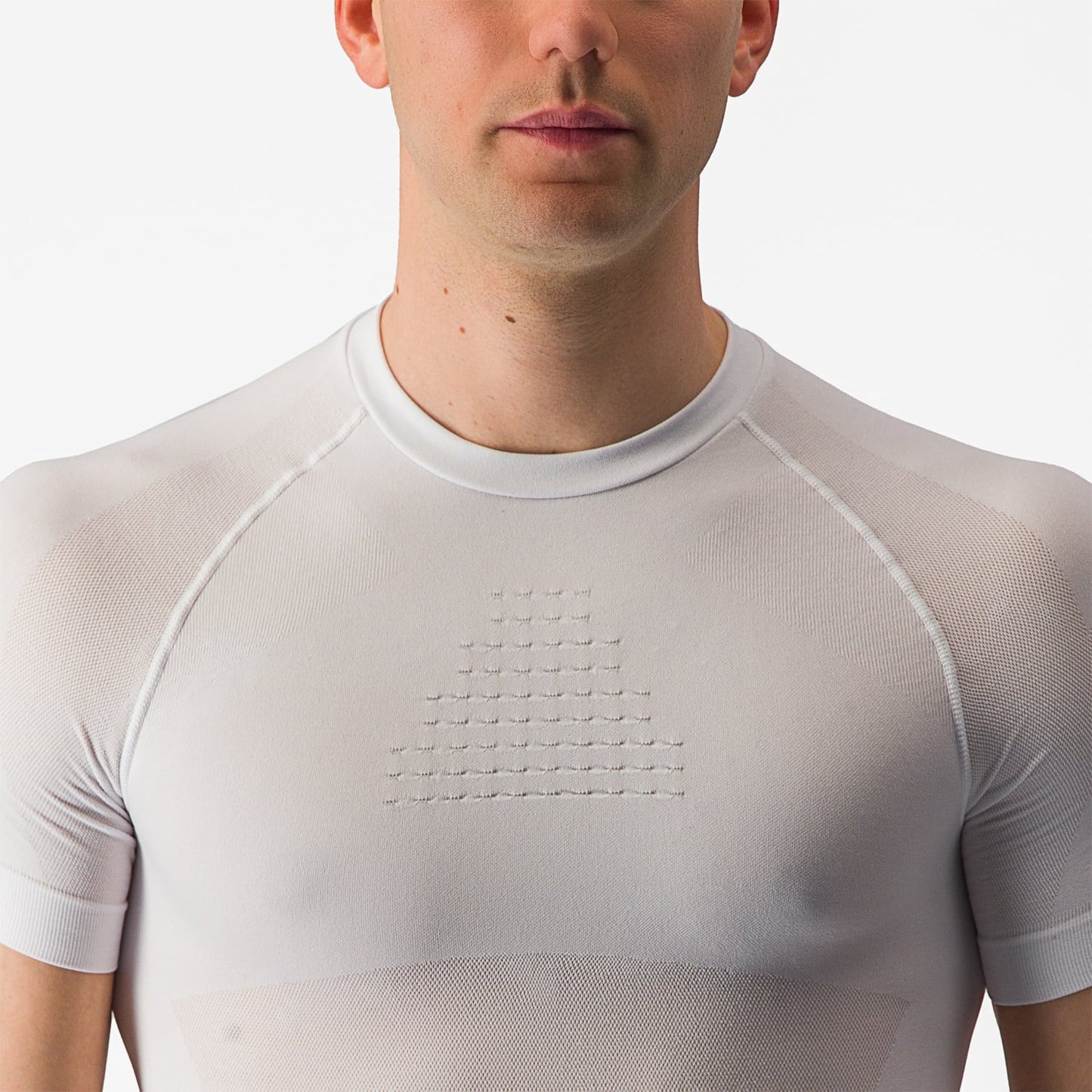 CASTELLI CORE SEAMLESS Intimo a maniche corte Bianco