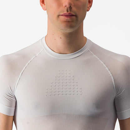 Intimo CASTELLI CORE SEAMLESS Maniche Corte Bianco