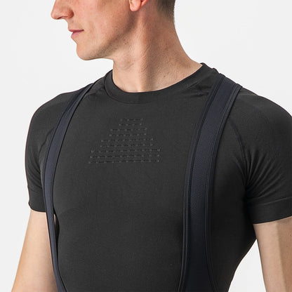 Sottoveste CASTELLI CORE SEAMLESS Maniche Corte Nero