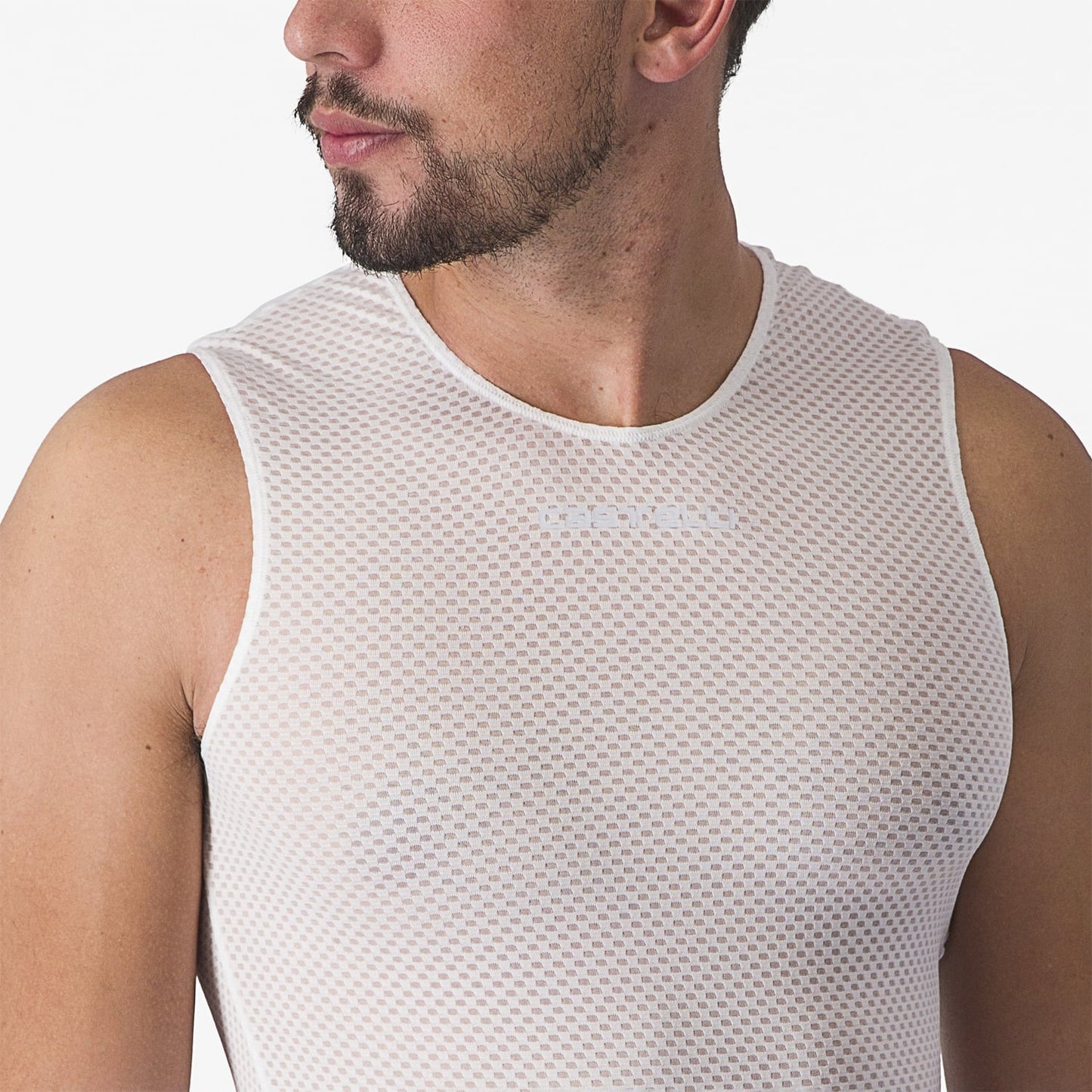 CASTELLI PRO MESH 2.0 Intimo senza maniche Bianco