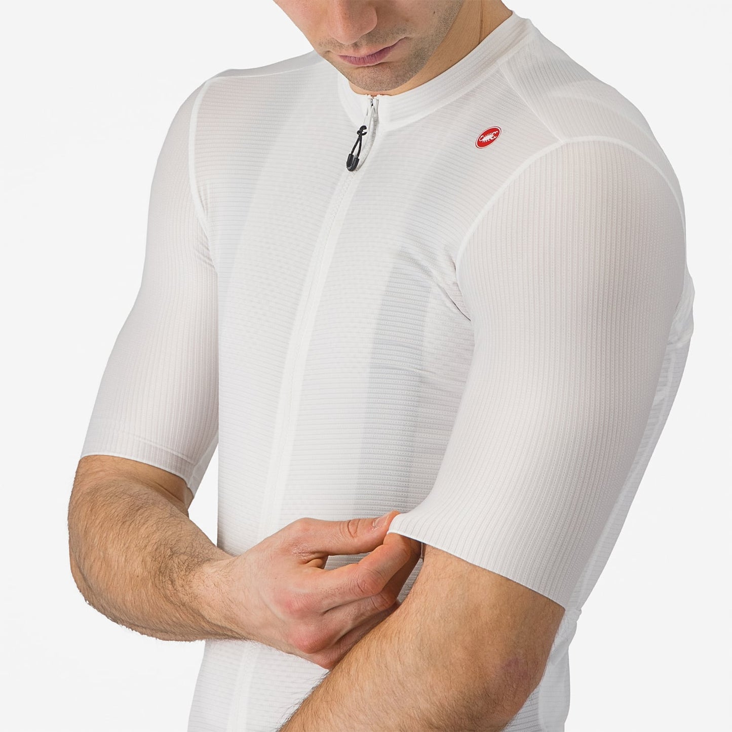 CASTELLI ESPRESSO Maglia a maniche corte bianca