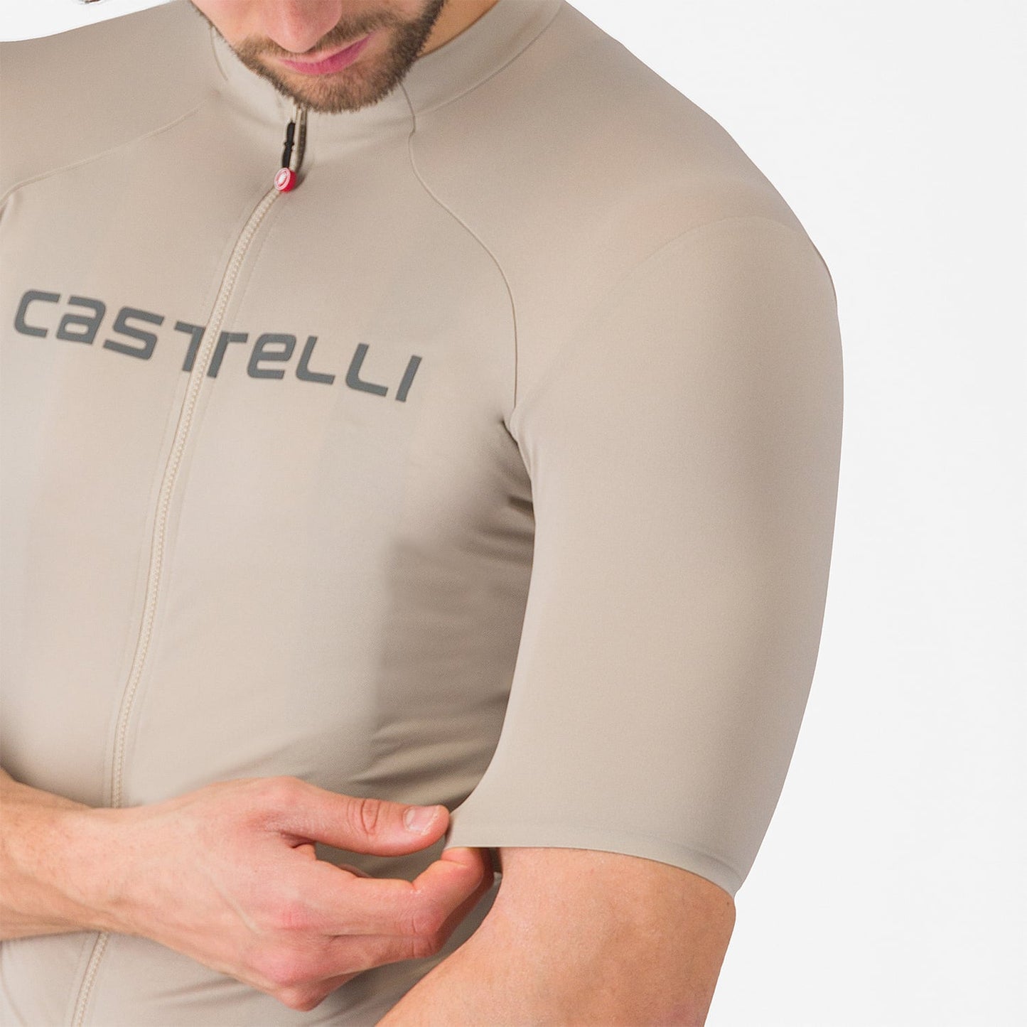 CASTELLI PROLOGO LITE Maglia a maniche corte Beige