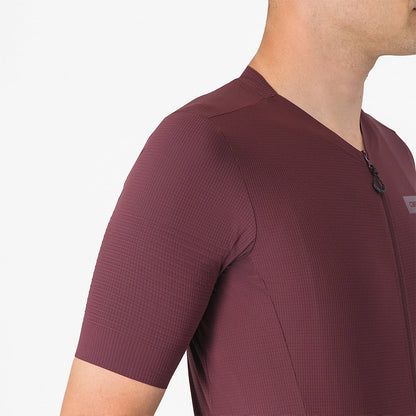 Maglia CASTELLI PREMIO EVO Maniche Corte Bordeaux