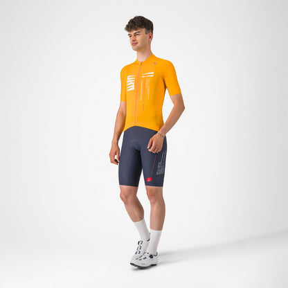 Maglia CASTELLI ESPRESSO R--A/D Maniche Corte Arancione