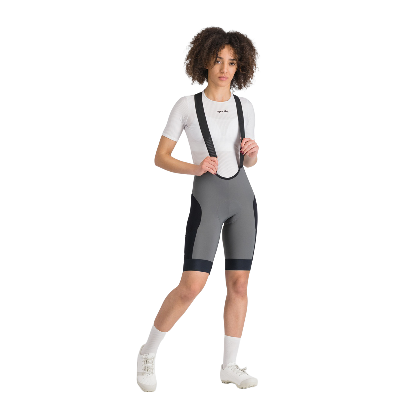 Pantaloncini SPORTFUL SUPERGIARA 2 Donna Grigio/Nero