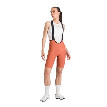 Pantaloncino Corto con Bretelle SPORTFUL PULSE Donna Arancione