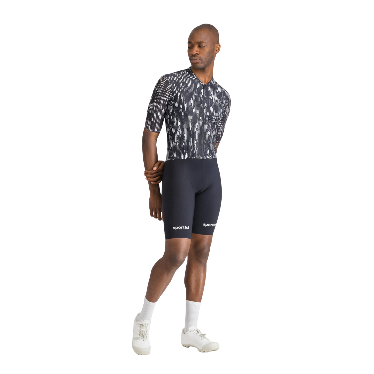 SPORTFUL G-SUIT manica corta nero/bianco