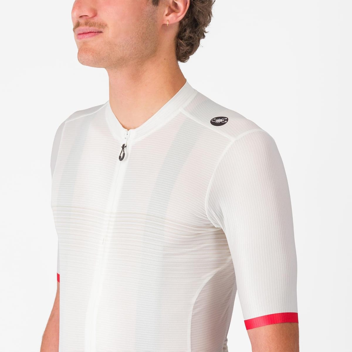 CASTELLI ESPRESSO 50° ANNIVERSARIO Maglia manica corta bianca