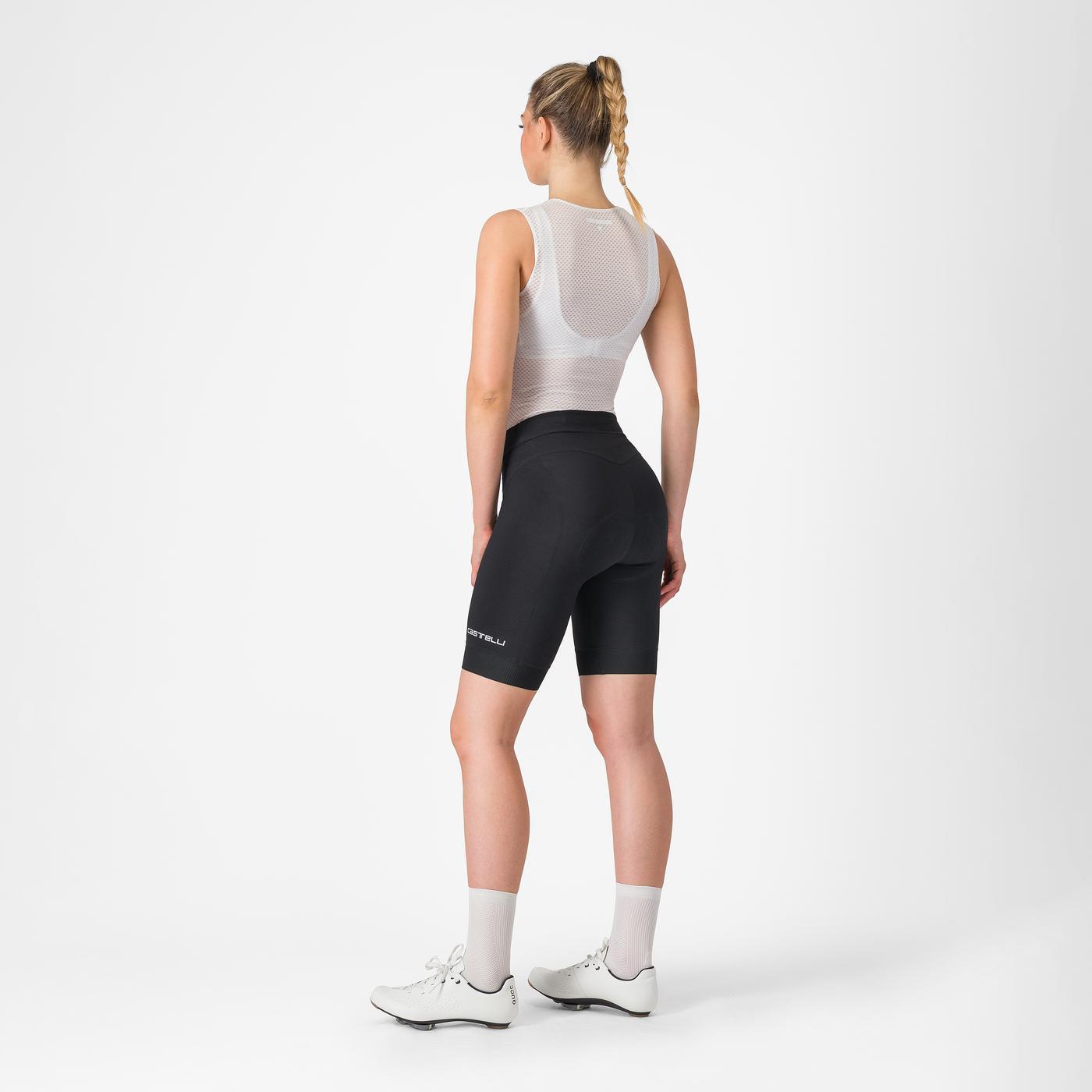 Pantaloncini CASTELLI ENDURANCE Donna, Nero