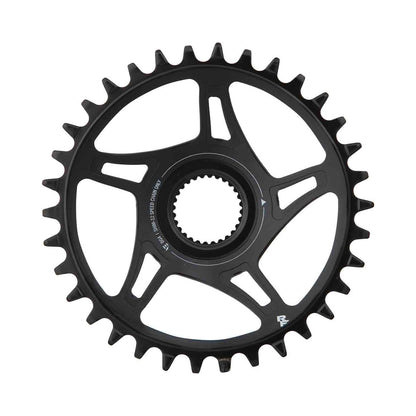 Corona monocorona RACE FACE BOSCH 12 velocità Direct Mount 55 mm — vista della corona su sfondo bianco