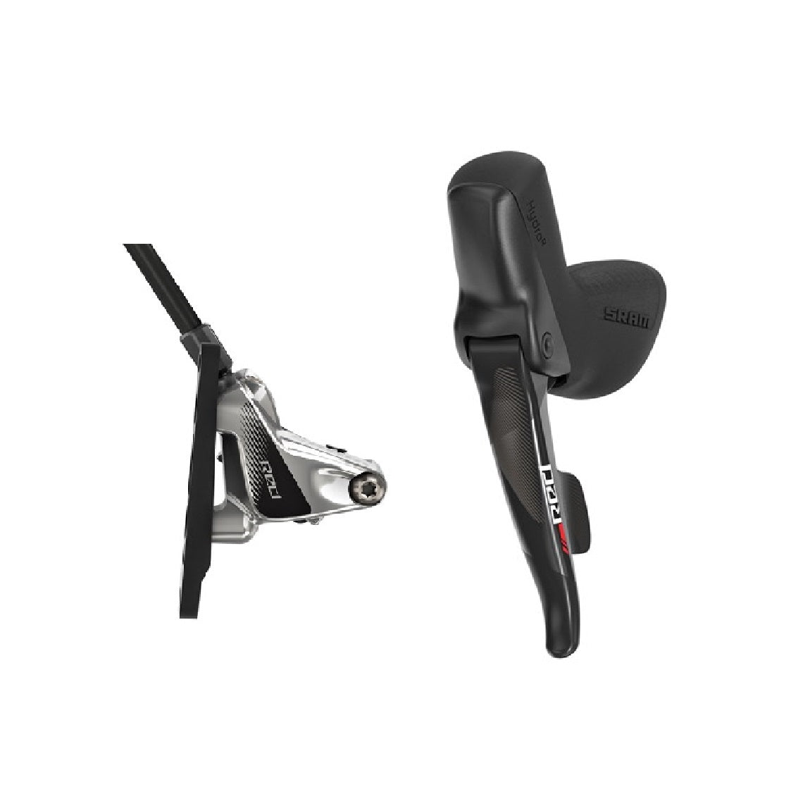 Leva Sinistra e Pinza Anteriore SRAM RED 11S Flat Mount Senza Disco