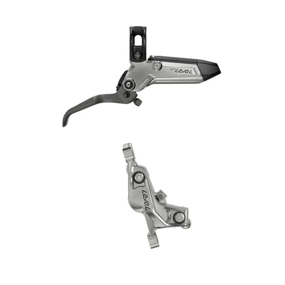 Coppia di Freni SRAM LEVEL ULTIMATE STEALTH 4 pistoni Argento