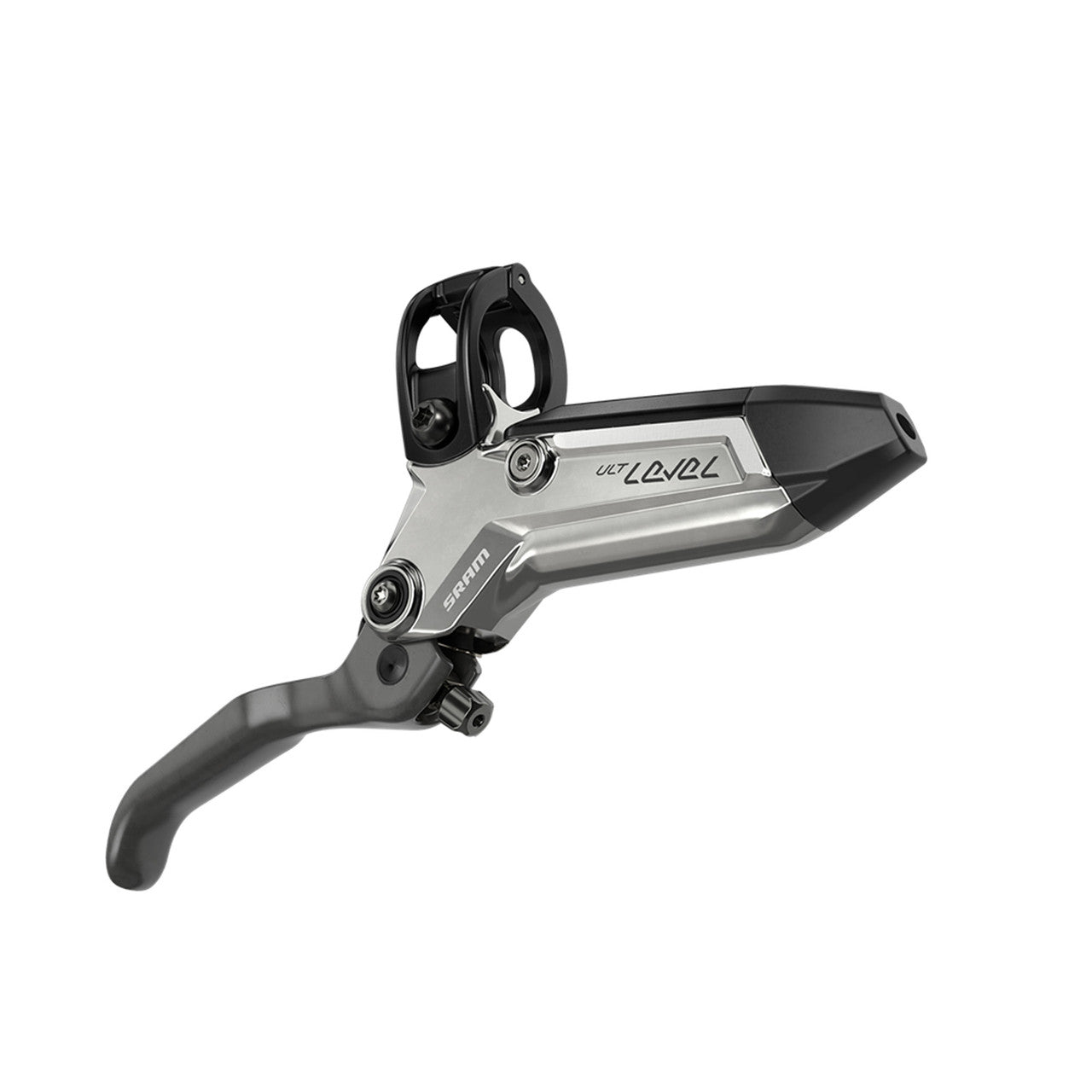 SRAM LEVEL ULTIMATE STEALTH Freno posteriore a 4 pistoncini Hardware in carbonio argento titanio