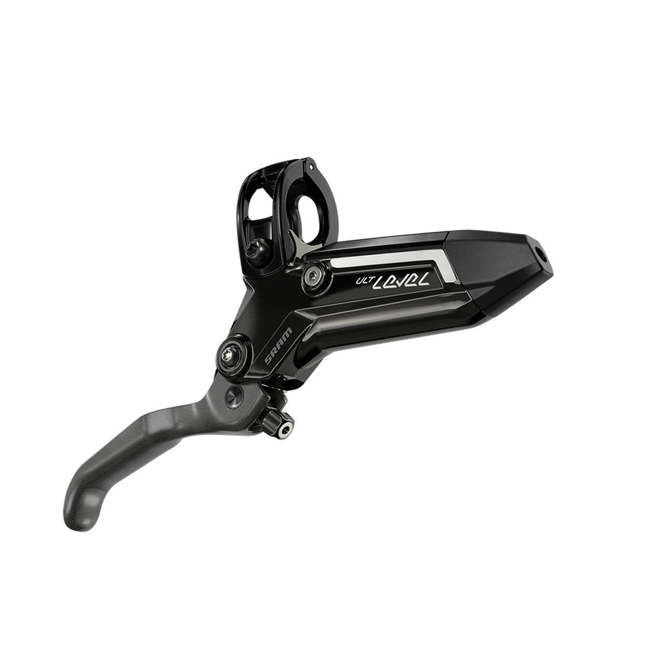 SRAM LEVEL ULTIMATE STEALTH Freno anteriore 2 pistoni in carbonio Viti in titanio nero