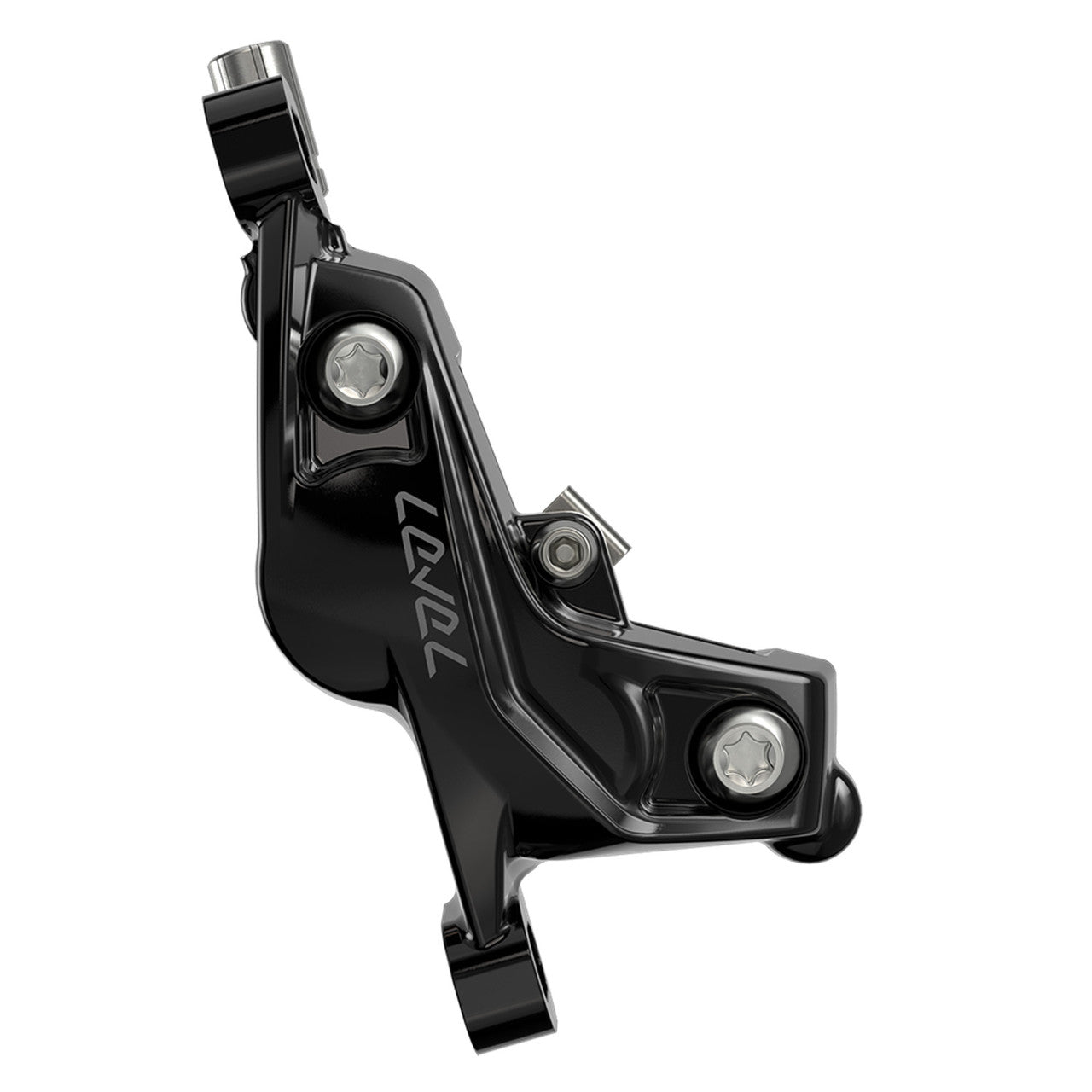 Freno anteriore SRAM LEVEL SILVER STEALTH a 4 pistoncini Nero