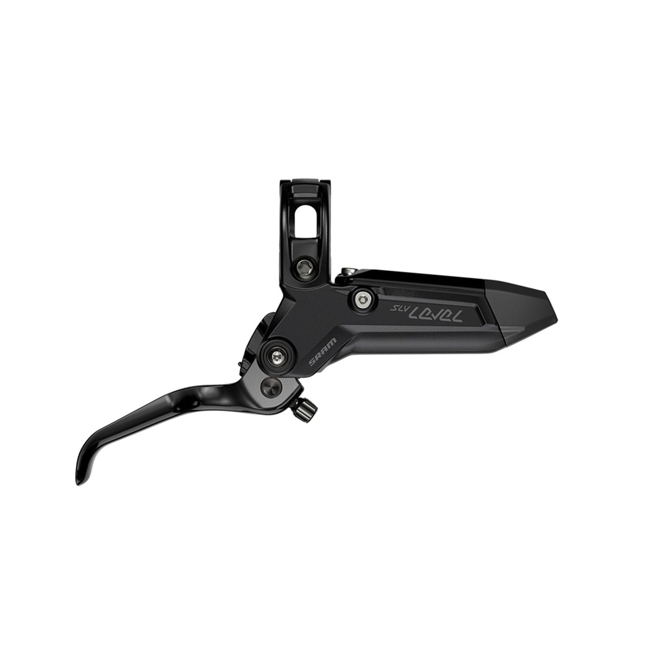 Freno posteriore SRAM LEVEL SILVER STEALTH a 4 pistoncini Nero