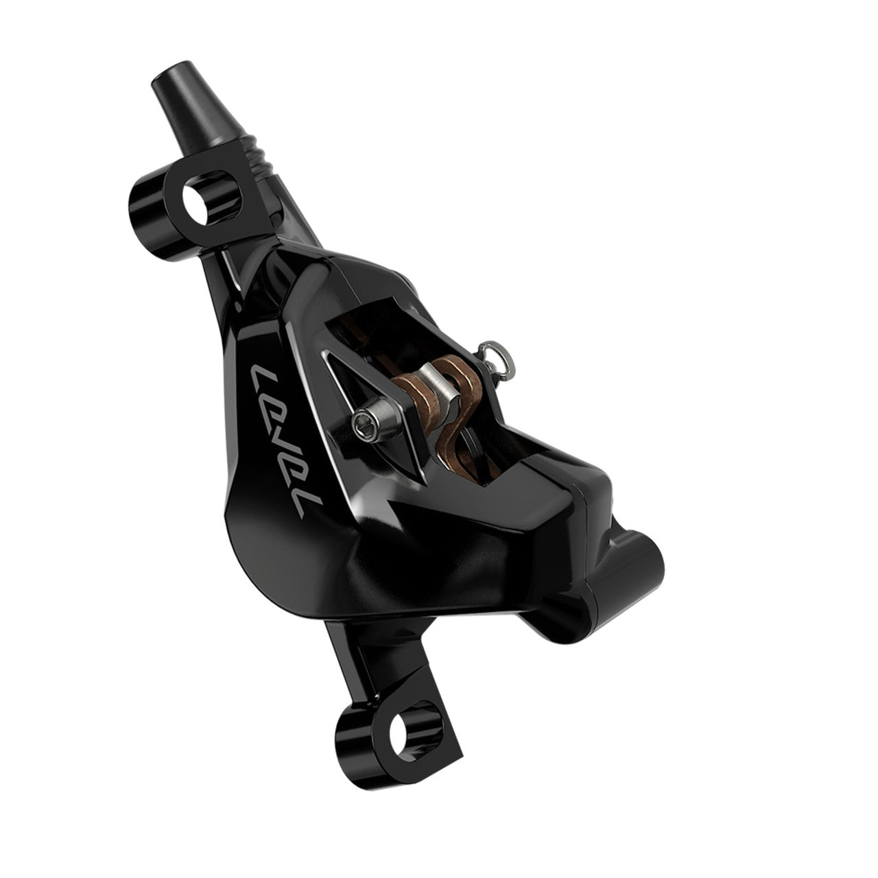 SRAM LEVEL SILVER STEALTH Freno anteriore 2 pistoncini Nero