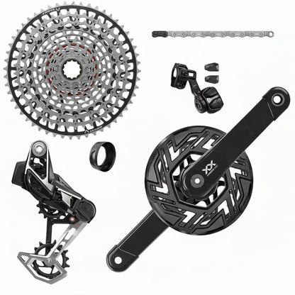 Gruppo SRAM XX EAGLE E-MTB BROSE ISIS AXS T-TYPE 36 Denti CLIP-ON 10/52 USB-C