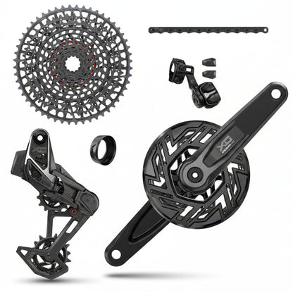 Gruppo SRAM X0 EAGLE E-MTB BROSE ISIS AXS T-TYPE 36 Denti CLIP-ON 10/52