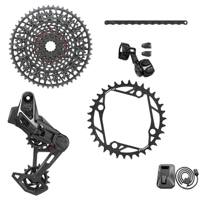 Gruppo SRAM X0 EAGLE E-MTB 104BCD AXS T-TYPE 36 Denti 10/52