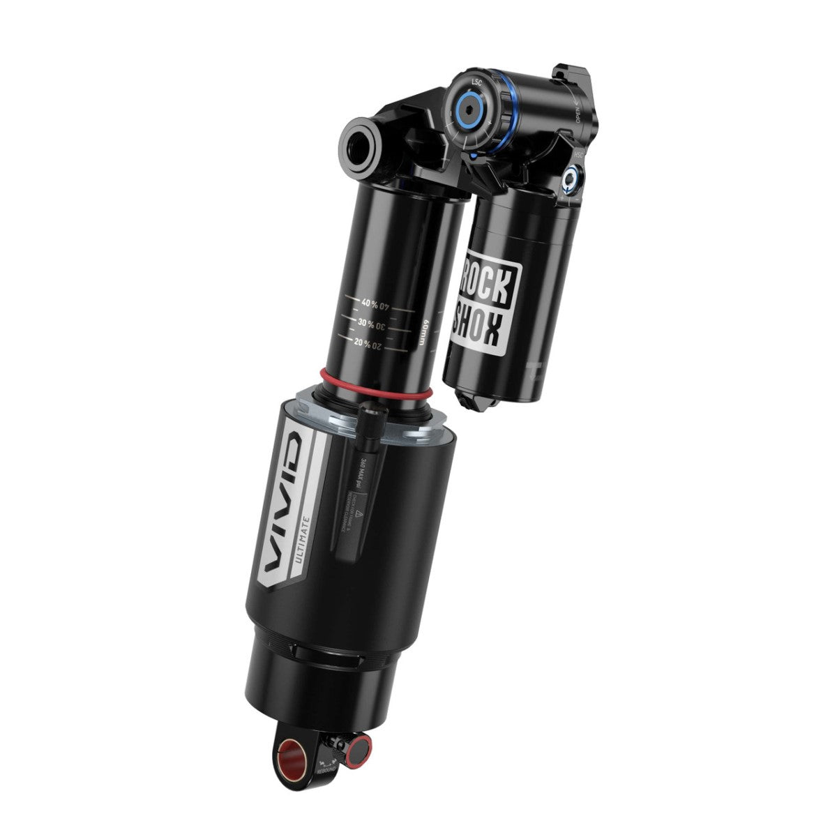 ROCKSHOX VIVID ULTIMATE RC2T DEBONAIR HBO Ammortizzatore trunnion