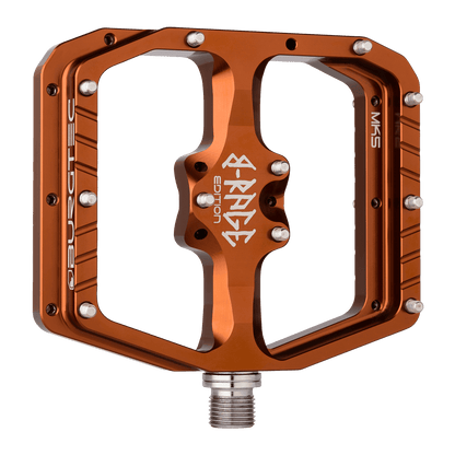 Pedali Piatti BURGTEC PENTHOUSE FLAT MK5 B-RAGE EDITION Kash Bronze