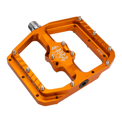 Pedali Flat BURGTEC PENTHOUSE FLAT MK5 B-RAGE EDITION Arancione