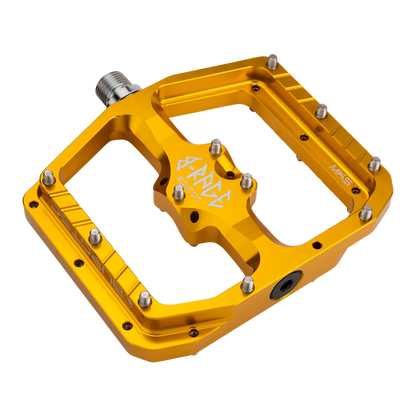 Pedali Piatti BURGTEC PENTHOUSE FLAT MK5 B-RAGE EDITION Oro