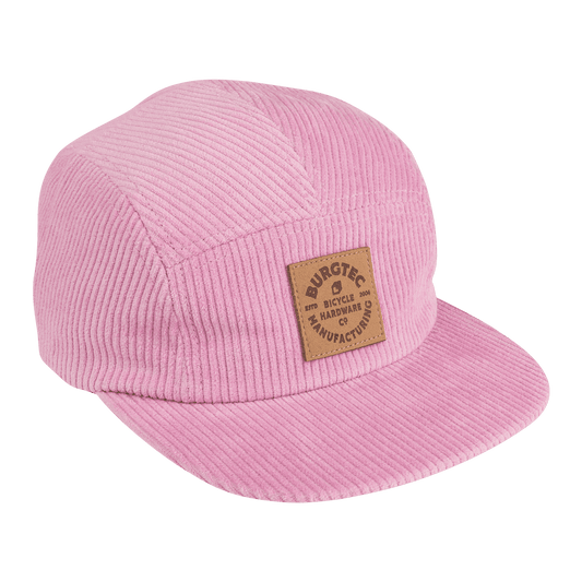 Cappello BURGTEC BANDIT CORDUROY FIVE PANEL Rosa chiaro