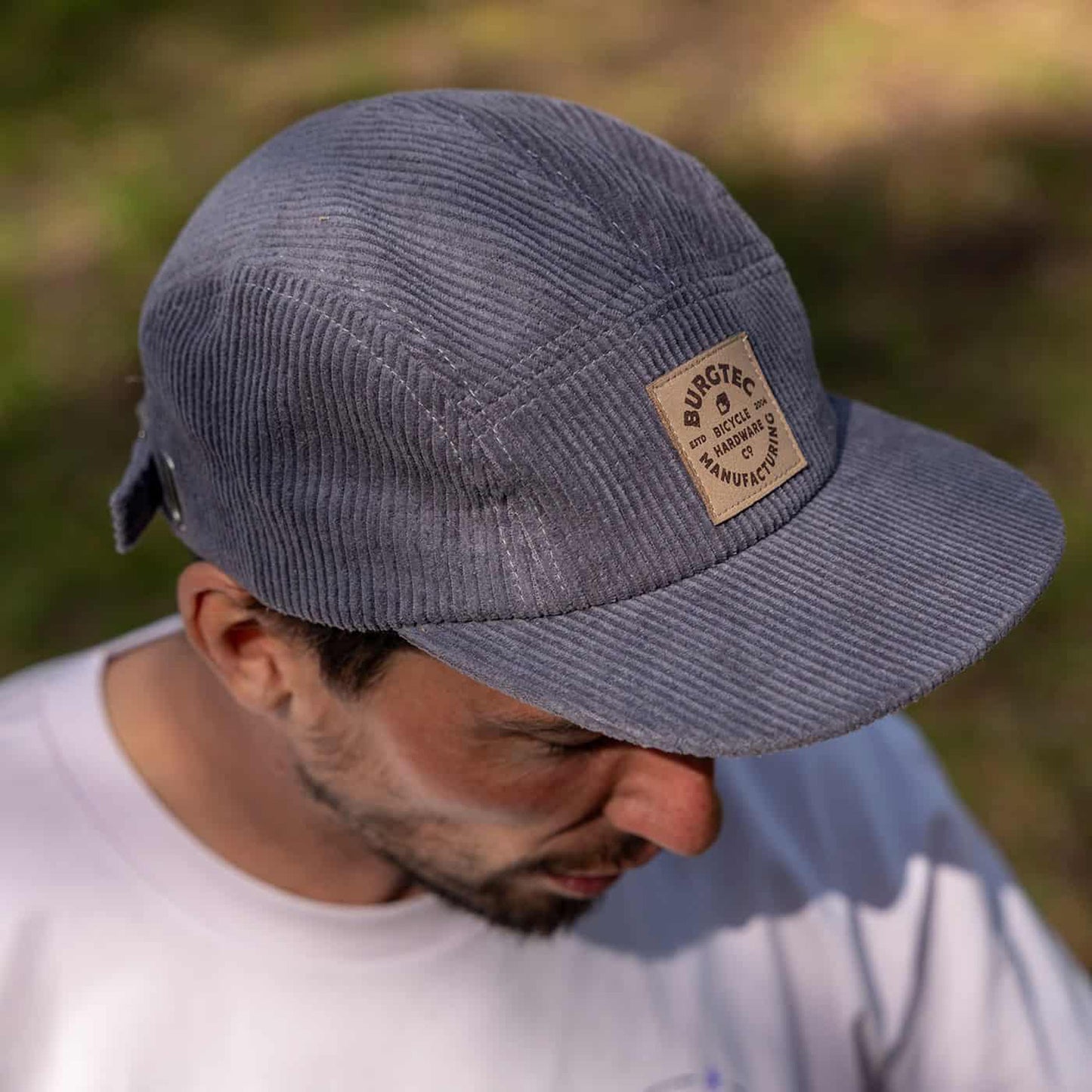 Cappello BURGTEC BANDIT CORDUROY FIVE PANEL Grigio