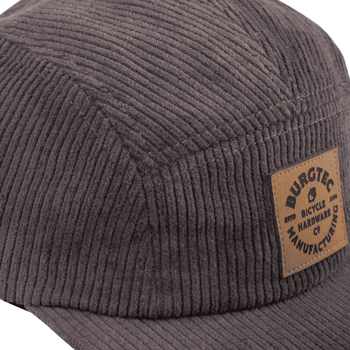 Cappello BURGTEC BANDIT CORDUROY FIVE PANEL Grigio