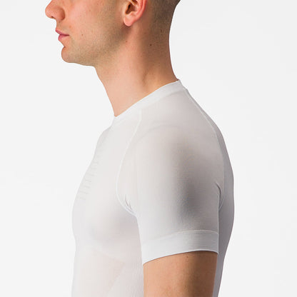 Intimo CASTELLI CORE SEAMLESS Maniche Corte Bianco