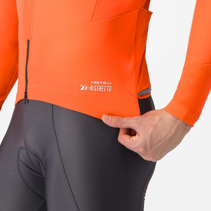 Giacca CASTELLI PERFETTO AIR Arancione/Nero