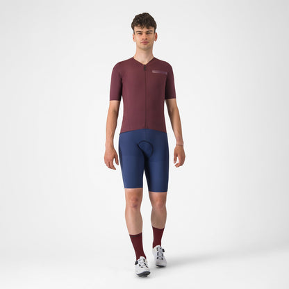 Maglia CASTELLI PREMIO EVO Maniche Corte Bordeaux