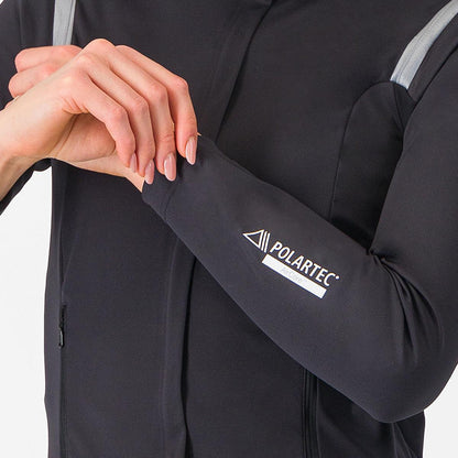 Giacca CASTELLI PERFETTO RoS 3 Donna Nero/Nero Reflex