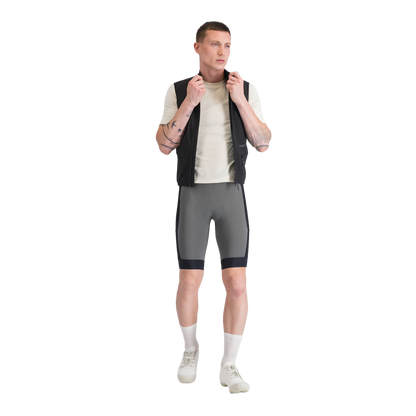 Pantaloncino Corto con Bretelle SPORTFUL SUPERGIARA 2 Grigio/Nero