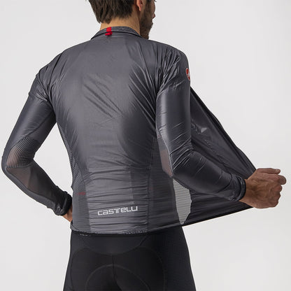 Giacca CASTELLI ARIA SHELL Grigio Scuro